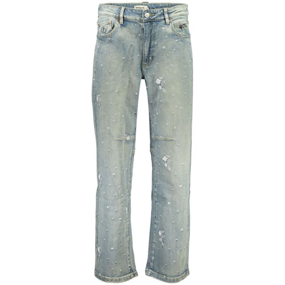 Desigual Azzurro Cotton Women's Women's Jeans
